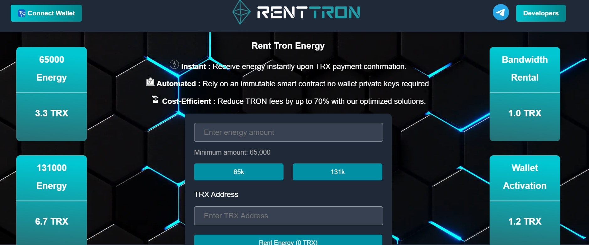 وسائط تنظيف trone - استئجار Tron Energy | وفر ما يصل إلى 70 ٪ على رسوم TRX 4