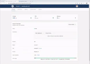 Postgres Container Apps gallery image