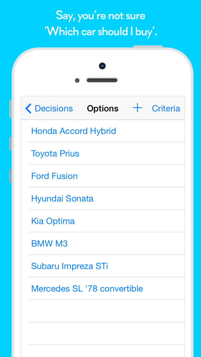 Best Decision - choice making analytics gallery image