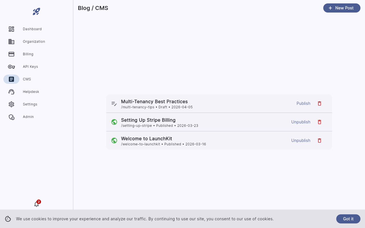 LaunchKit gallery image