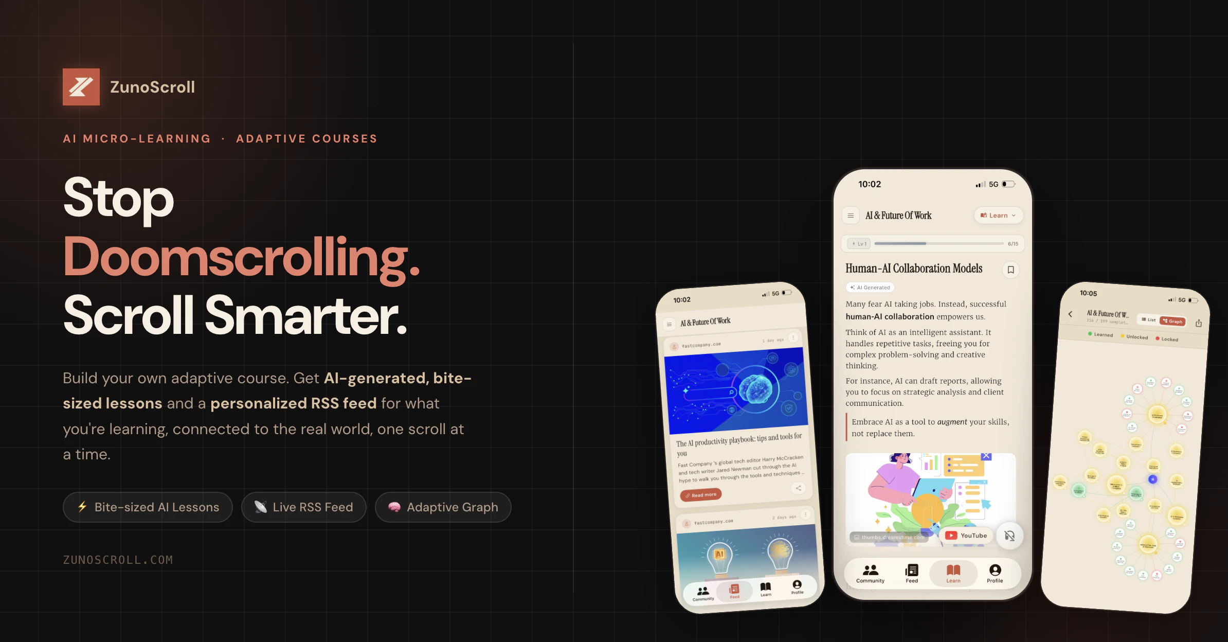 ZunoScroll screenshot 1