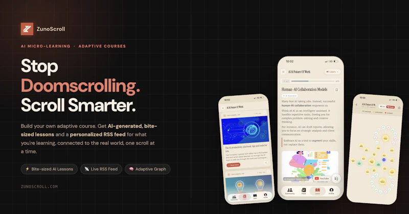ZunoScroll screenshot 2
