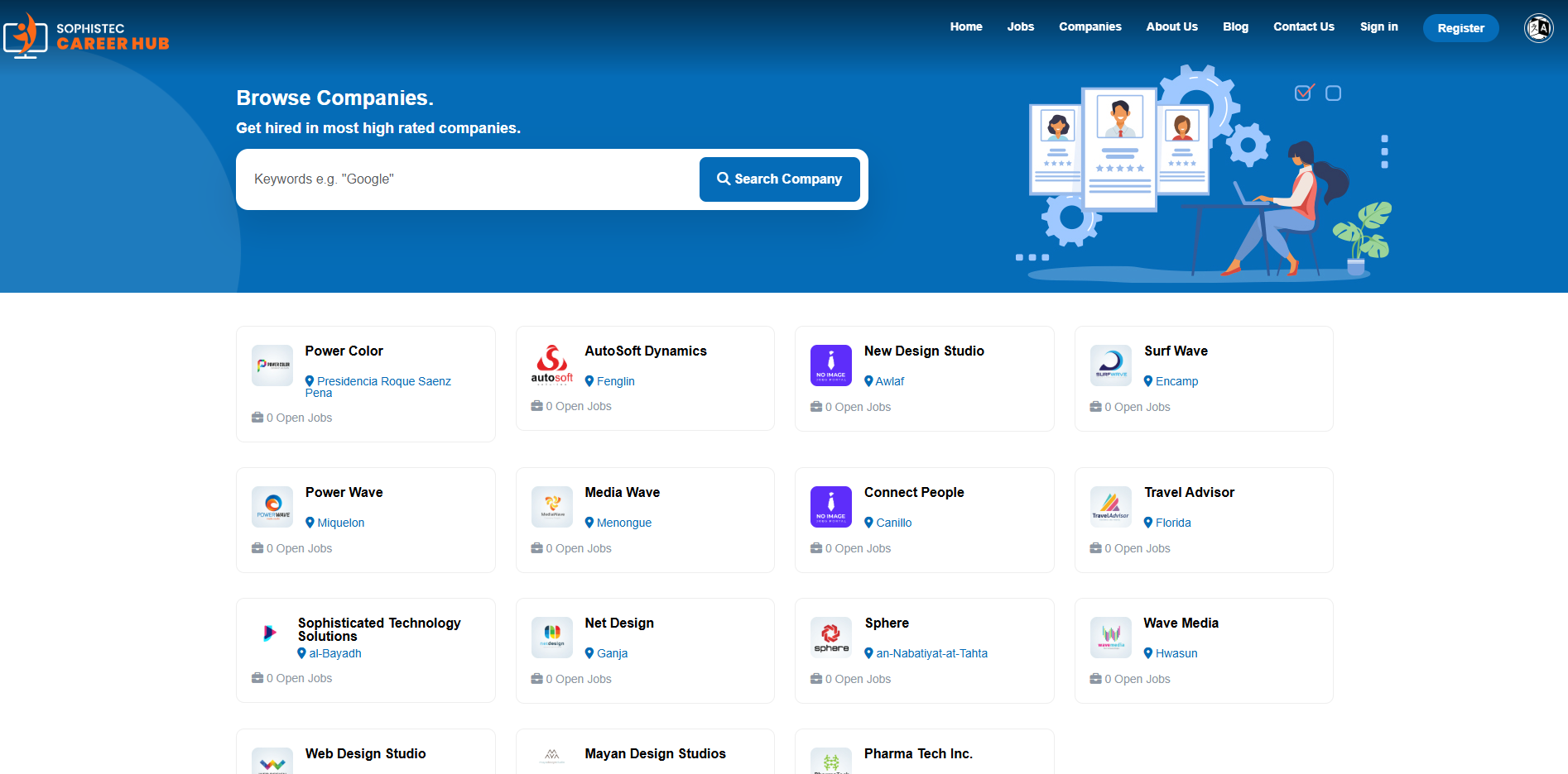 Sophistec Career Hub gallery image