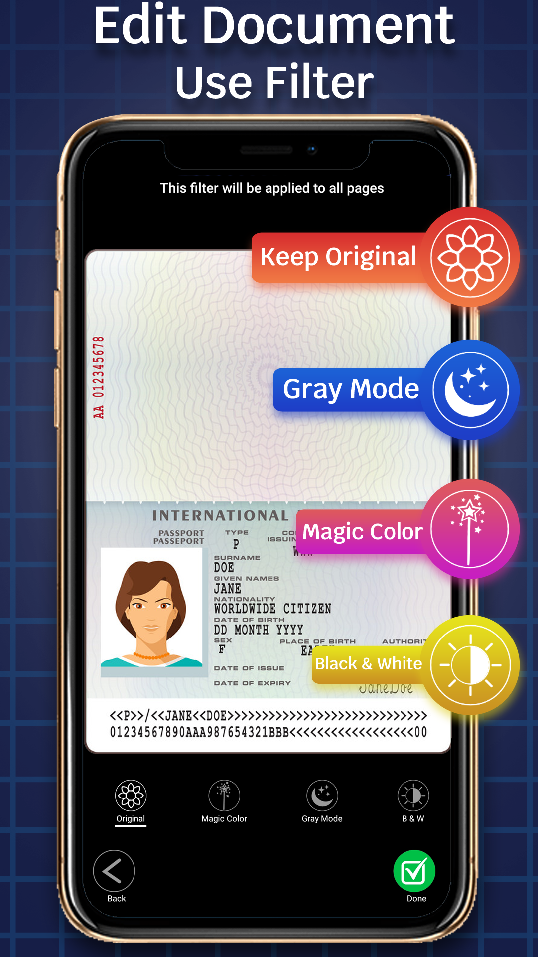 Page Scanner - Scan Document & photo gallery image