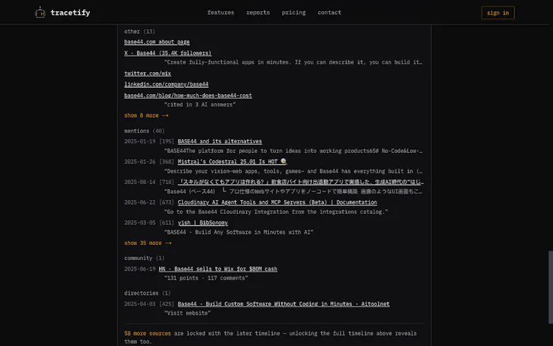 Tracetify screenshot 4