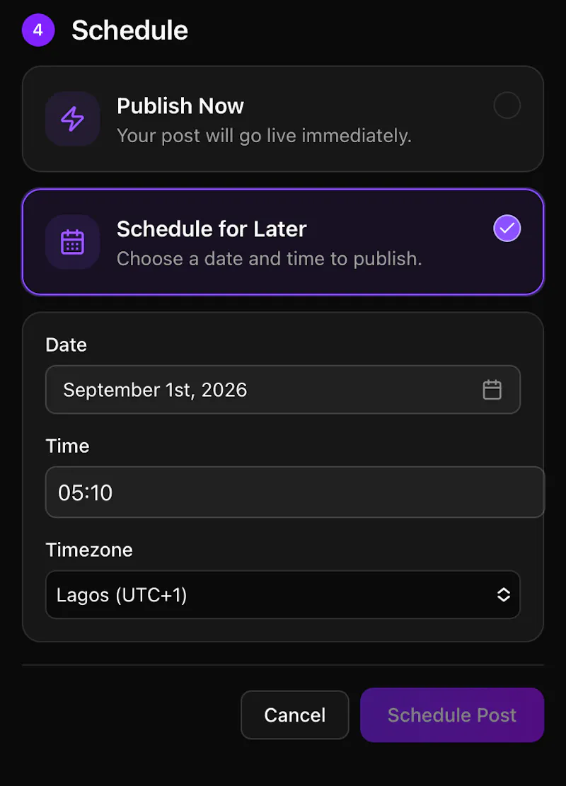 Amplypost screenshot 5