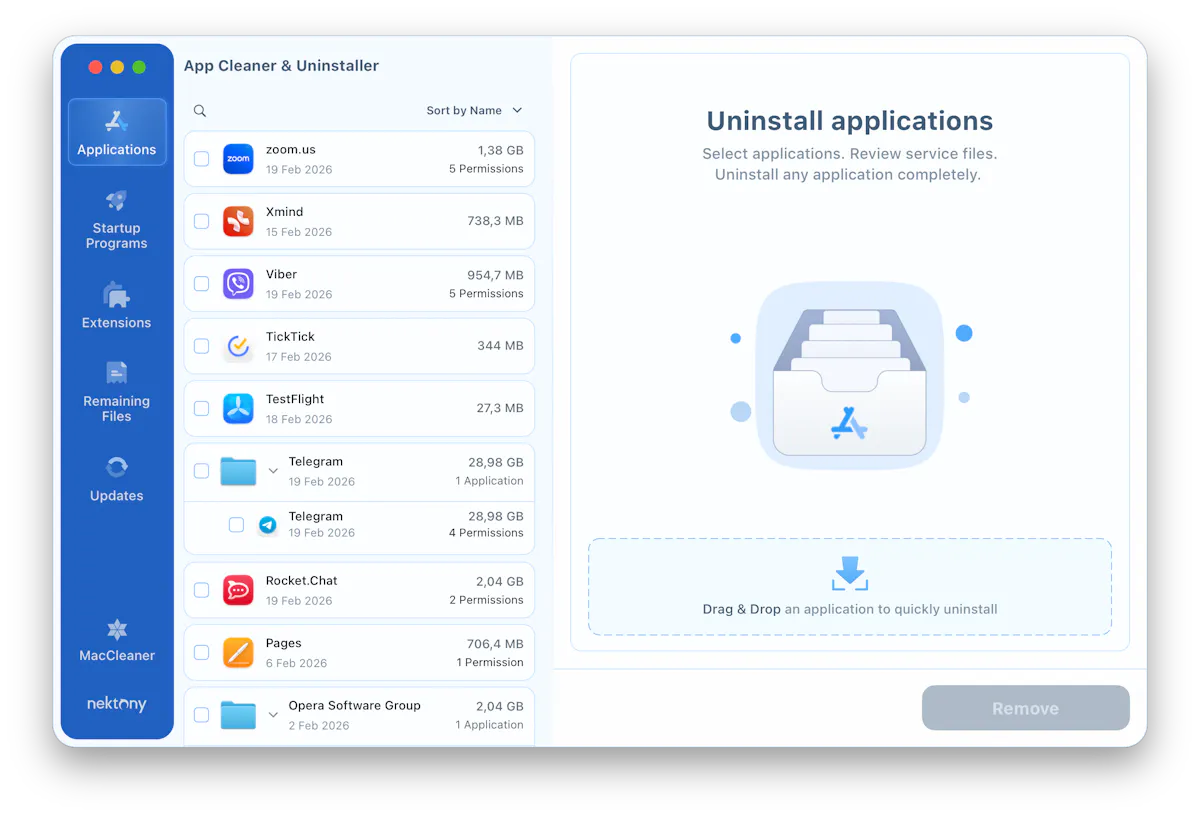 App Cleaner & Uninstaller 9.1