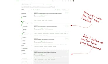Quicker UpWork job search gallery image