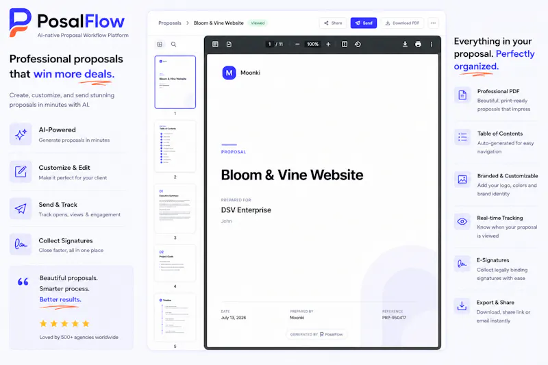 PosalFlow screenshot 4