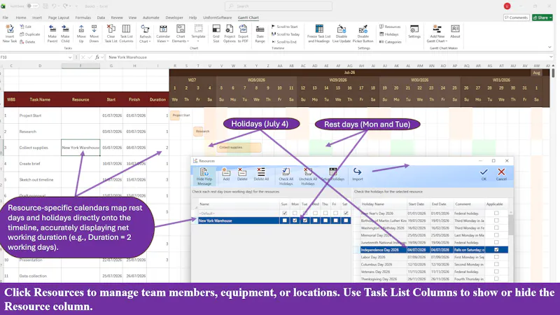 Timeline & Project Planner screenshot 6