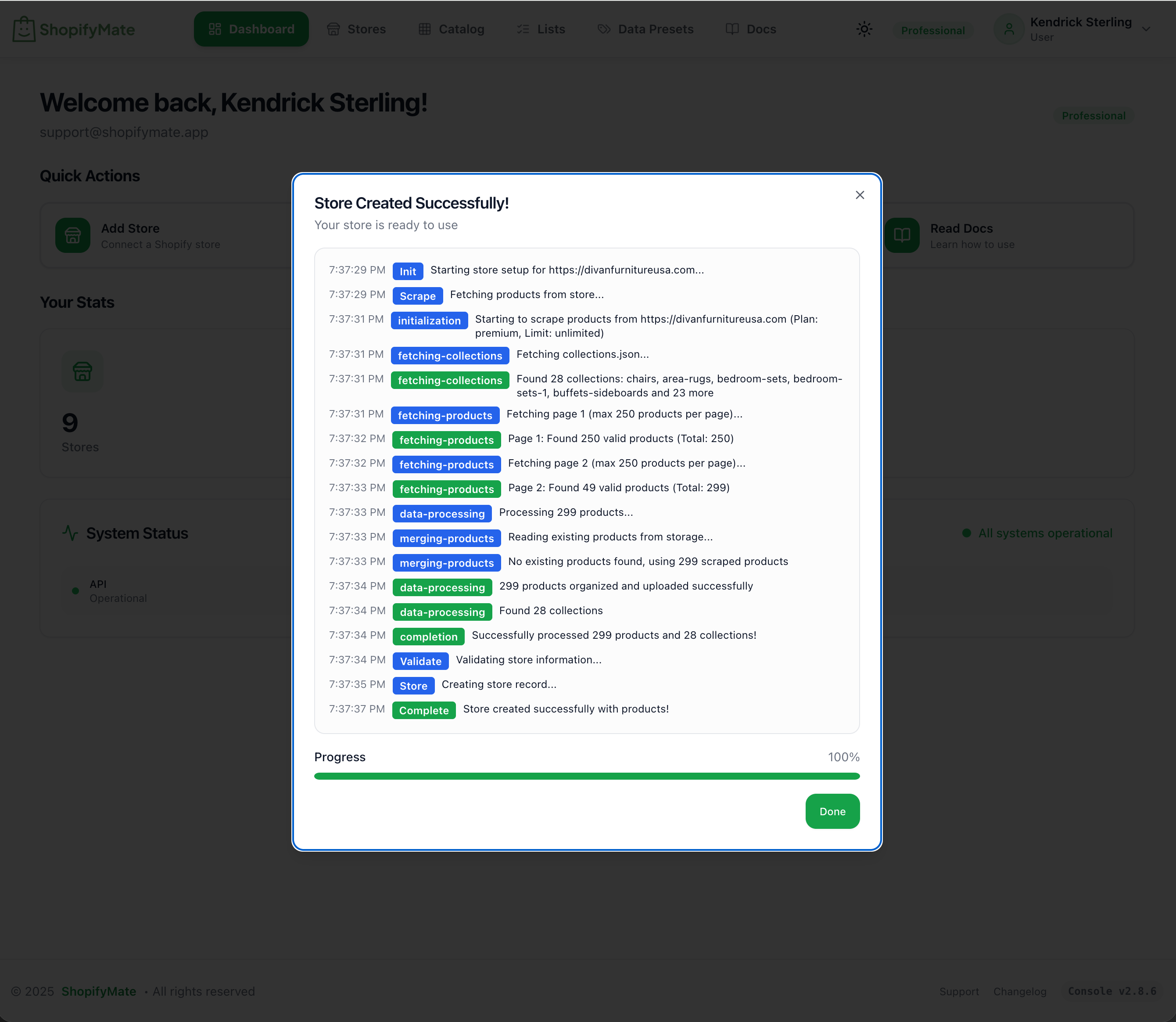 ShopifyMate - Screenshot 3 showing product features and functionality