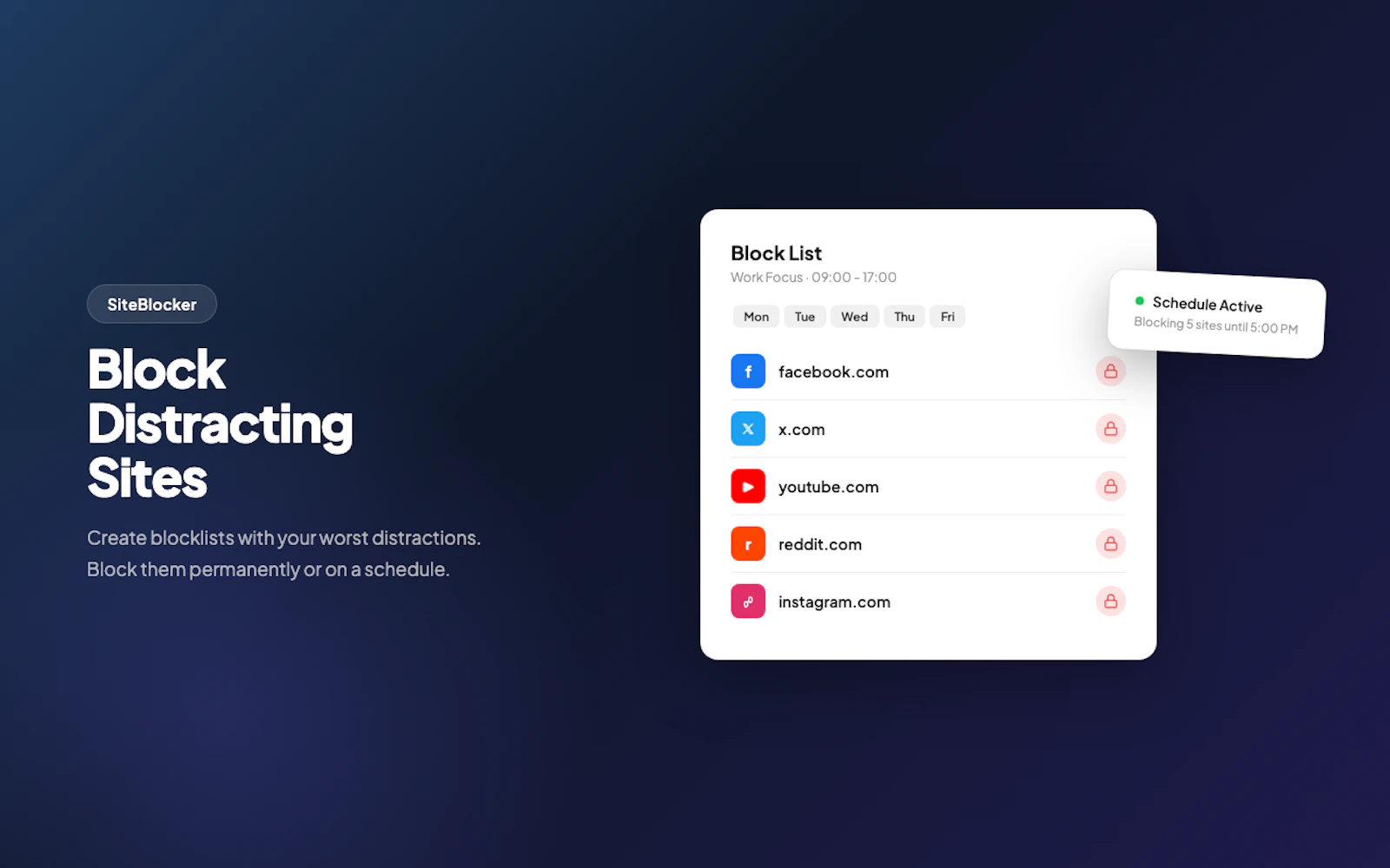 SiteBlocker V4 screenshot 4