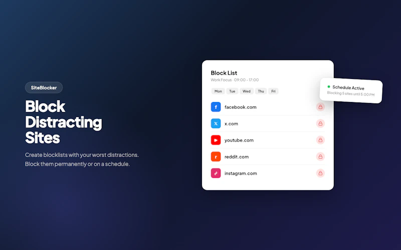 SiteBlocker V4 screenshot 4