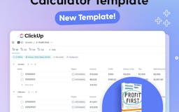 Profit First ClickUp Template media 2