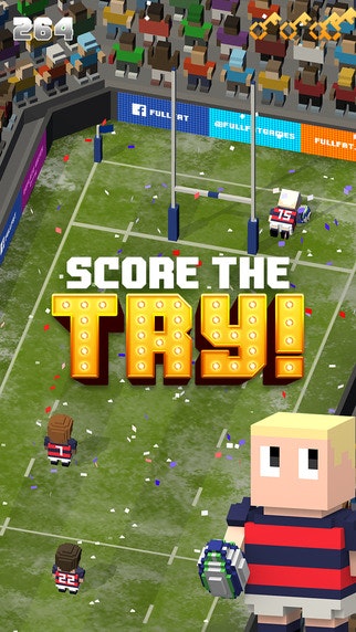 Blocky Rugby - Endless Arcade gallery image