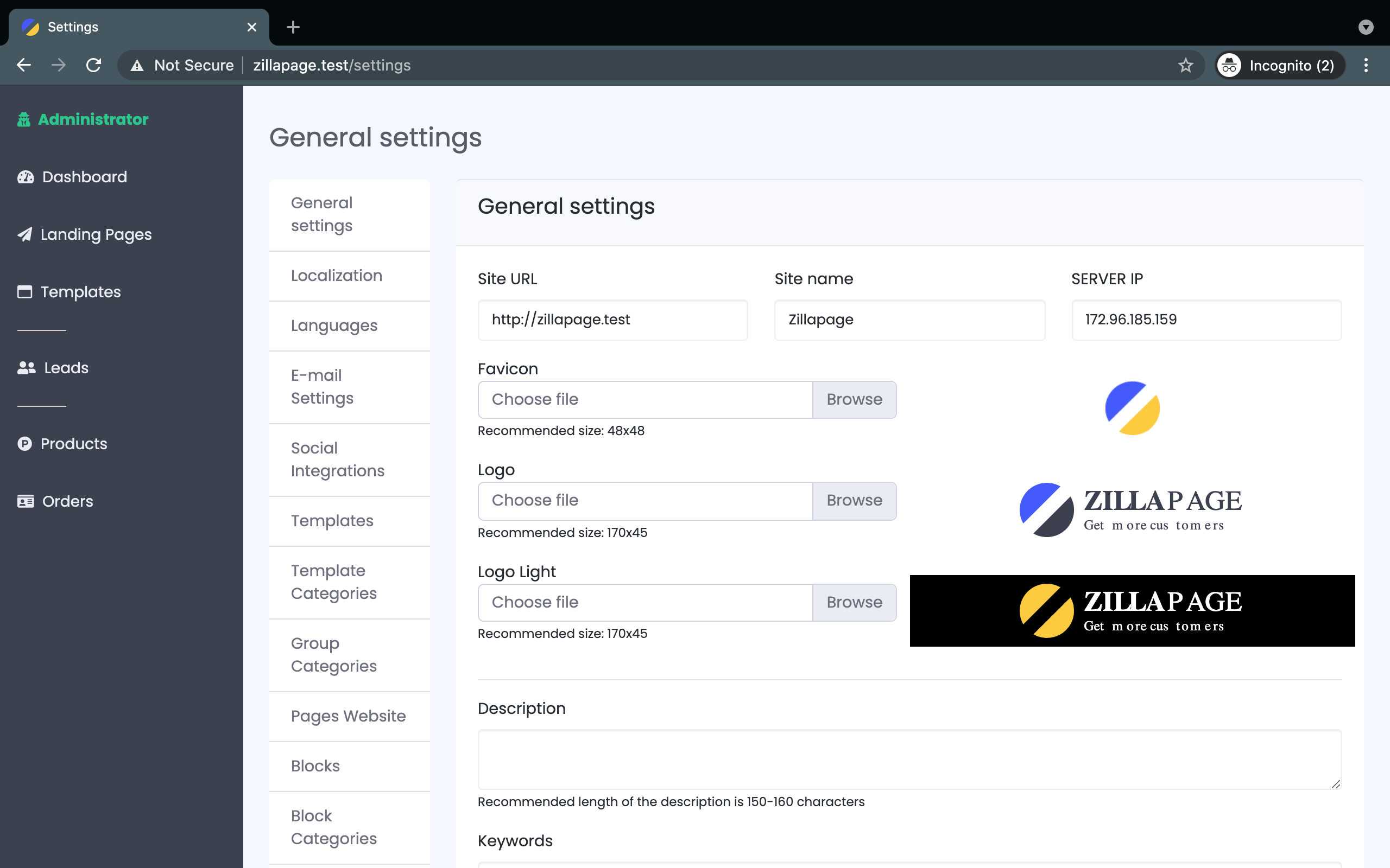 Zillapage gallery image