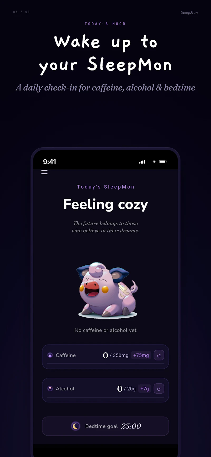 SleepMon: Sleep Tracker & Lock screenshot 2