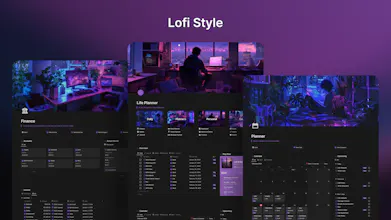 Notion Ultimate Life Planner Template gallery image