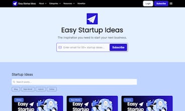 Easy Startup Ideas gallery image