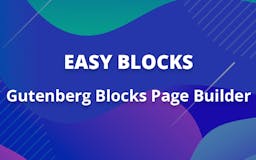 Easy Blocks–Gutenberg Block Page Builder media 1