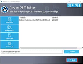 OST File Splitter gallery image