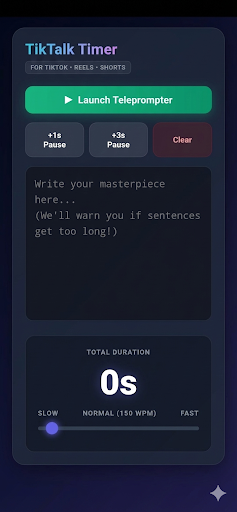 TikTalk Timer - Screenshot 2 showing product features and functionality
