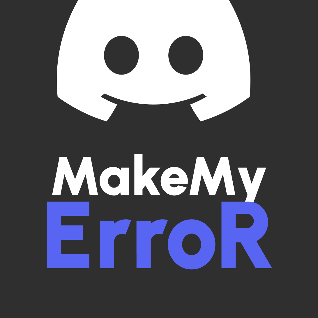Makemyerror - Intuizioni di errore alimentate dall'intelligenza artificiale, proprio in discordia.Niente più caos. media 2