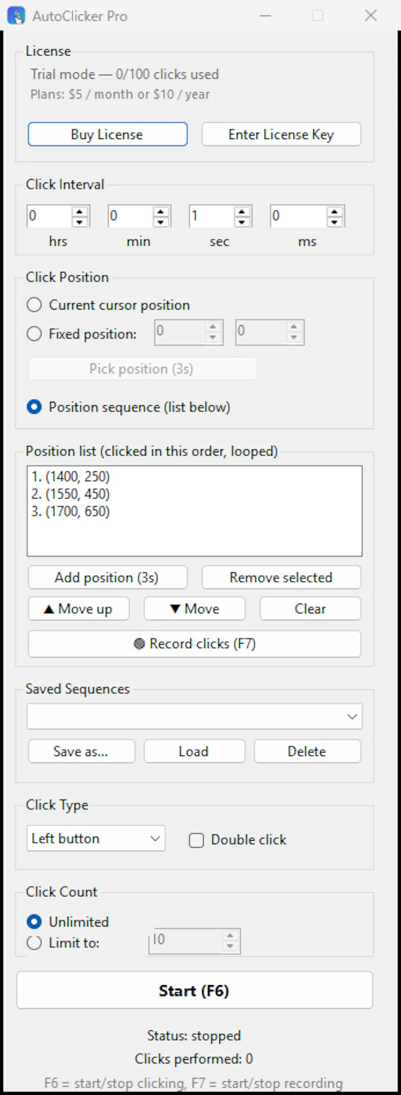 AutoClicker Pro screenshot 3