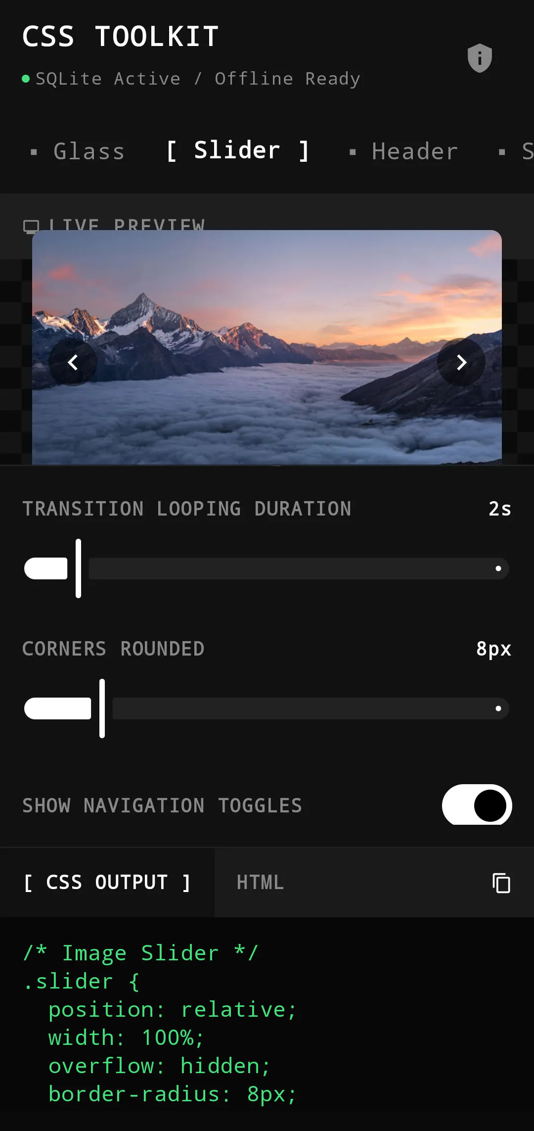 CSS Toolkit gallery image