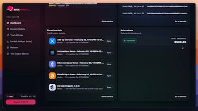 Track wallets and whales on Polymarket gallery image