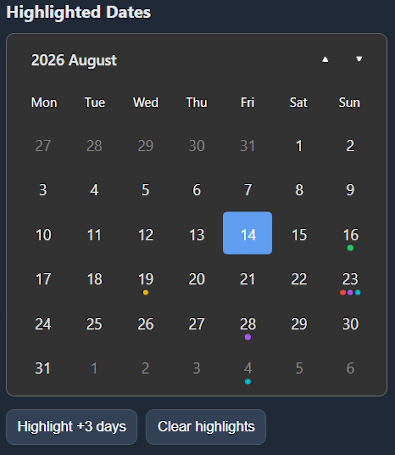 RollDate screenshot 2