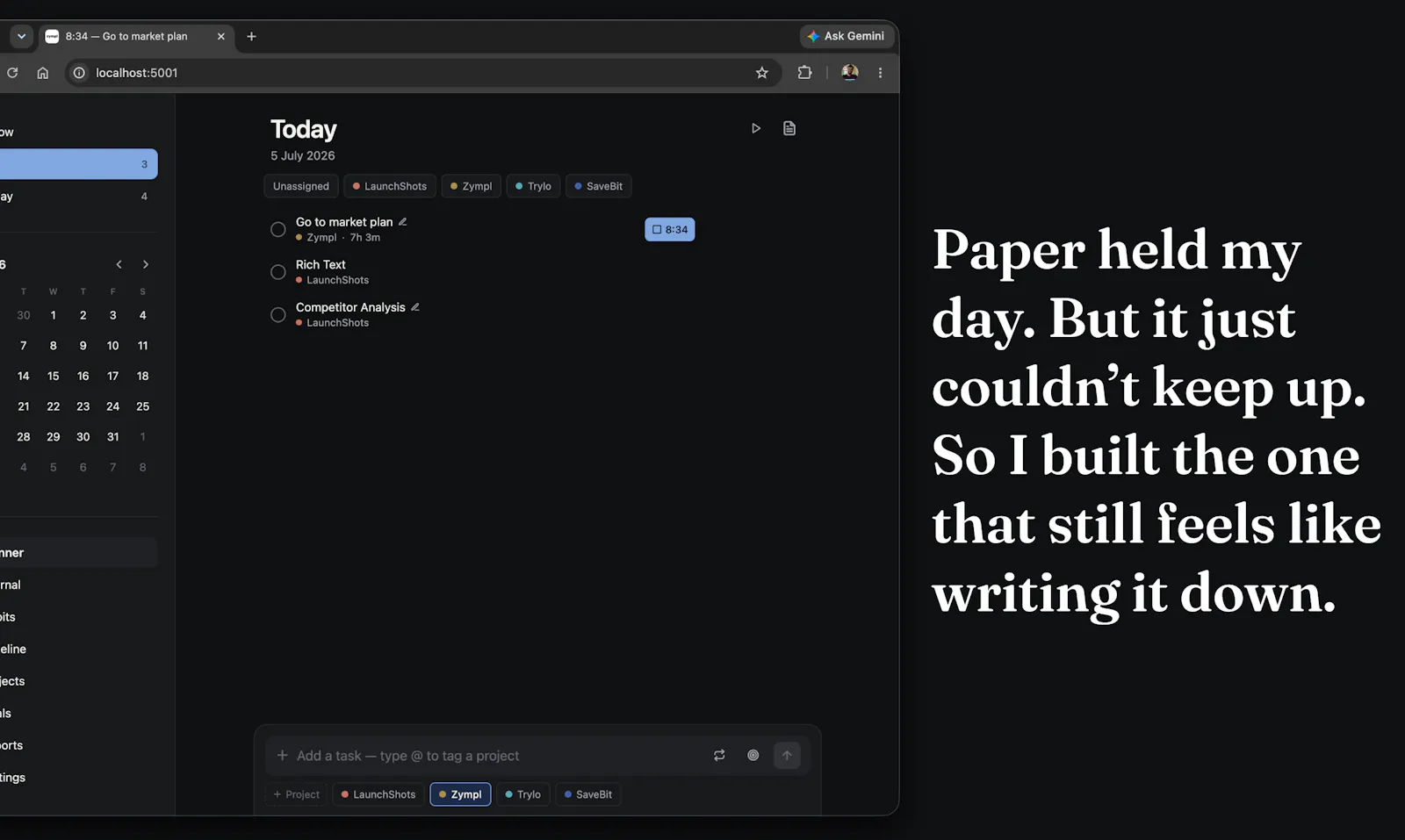 Zympl  screenshot 2