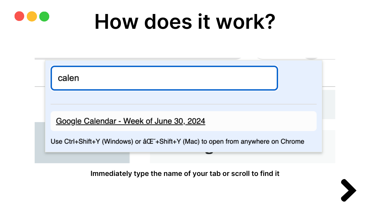 Поиск панели для ваших вкладок Chrome media 5