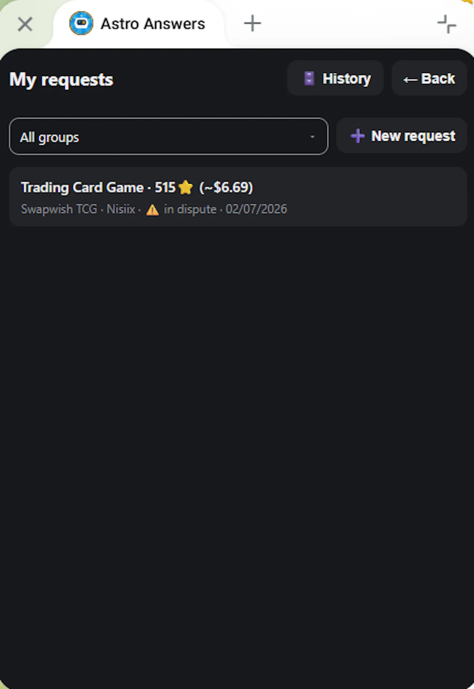 Astro Answers - Paid Q&A for TG groups screenshot 4