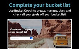 Bucket Coach media 1