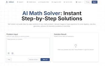 AIMath -Math Solver & AI Equation Editor gallery image