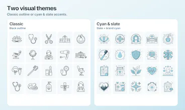 Health & Beauty Icon Library gallery image
