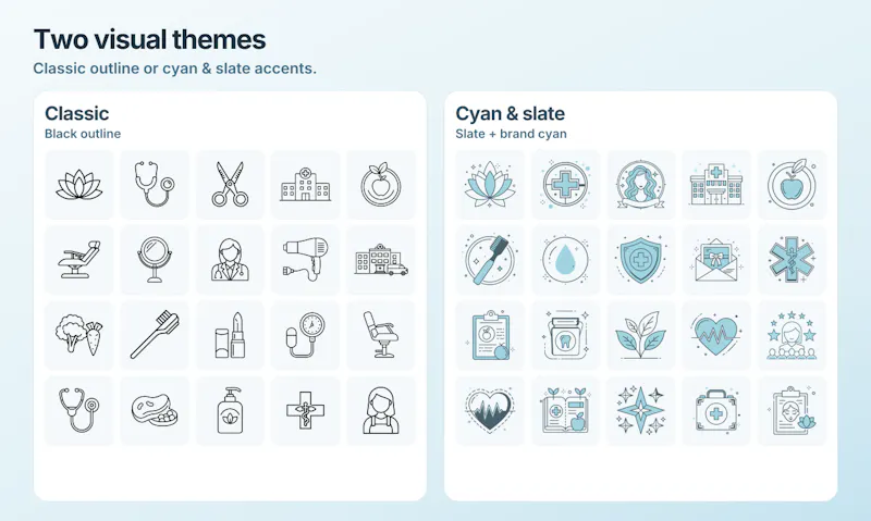 Health & Beauty Icon Library screenshot 3