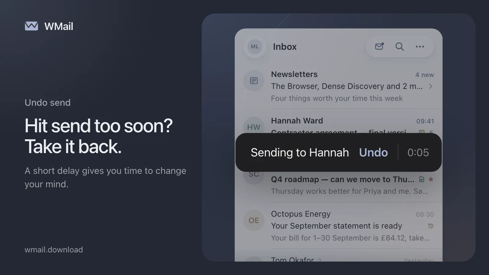 WMail screenshot 8