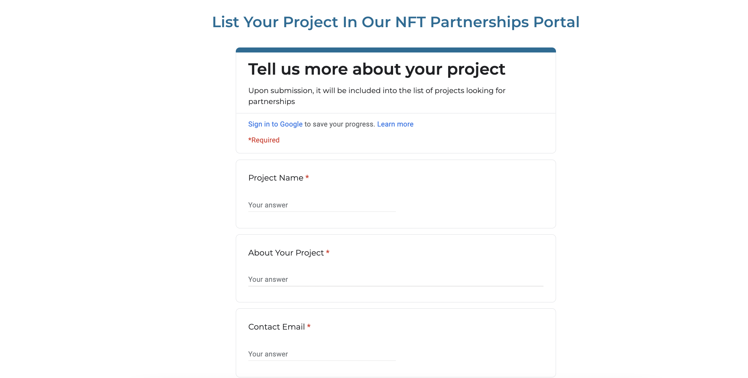 Portal de asociaciones NFT media 1