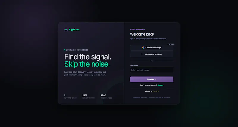 AlgoLens screenshot 1