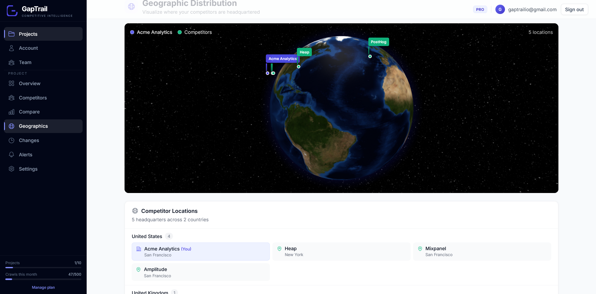 GapTrail gallery image