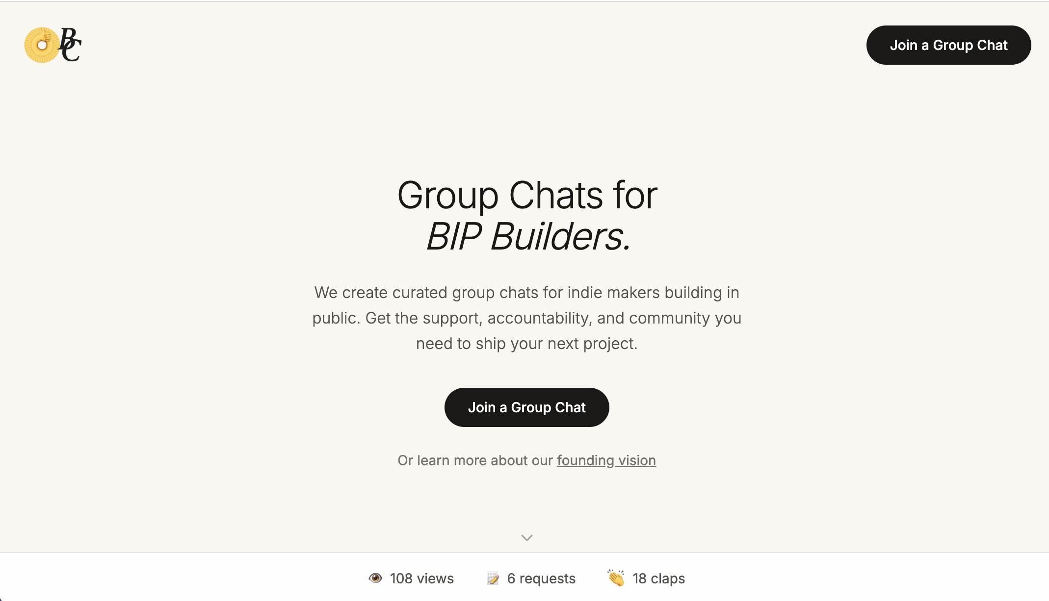 Combinador de bip - Chats grupales para construir en creadoras públicas media 1