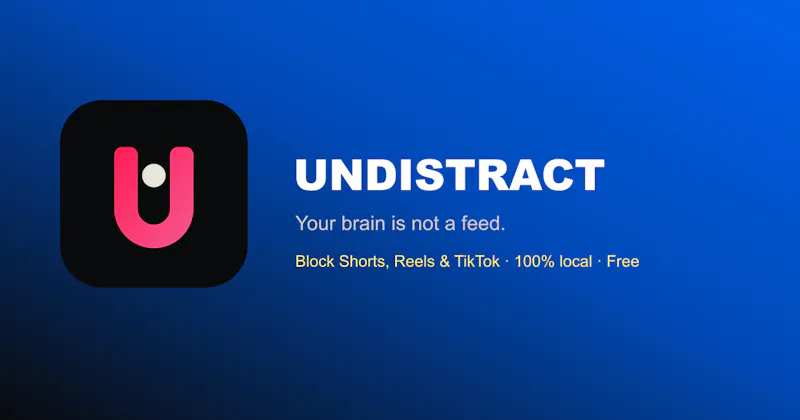 UNDISTRACT screenshot 1
