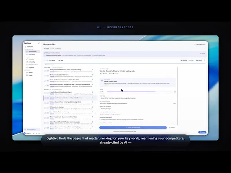 Sightivo screenshot 1 (video preview)