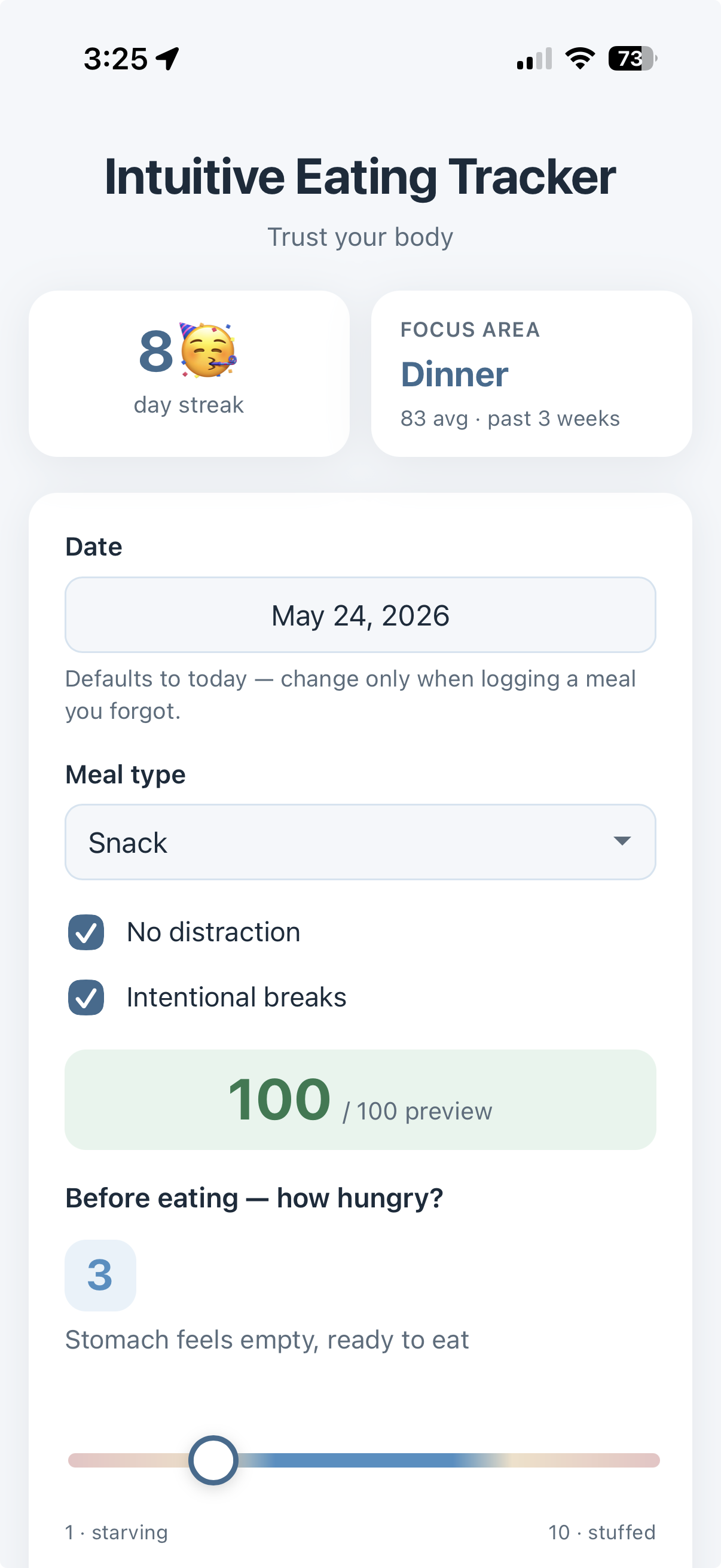 Intuitive Eating