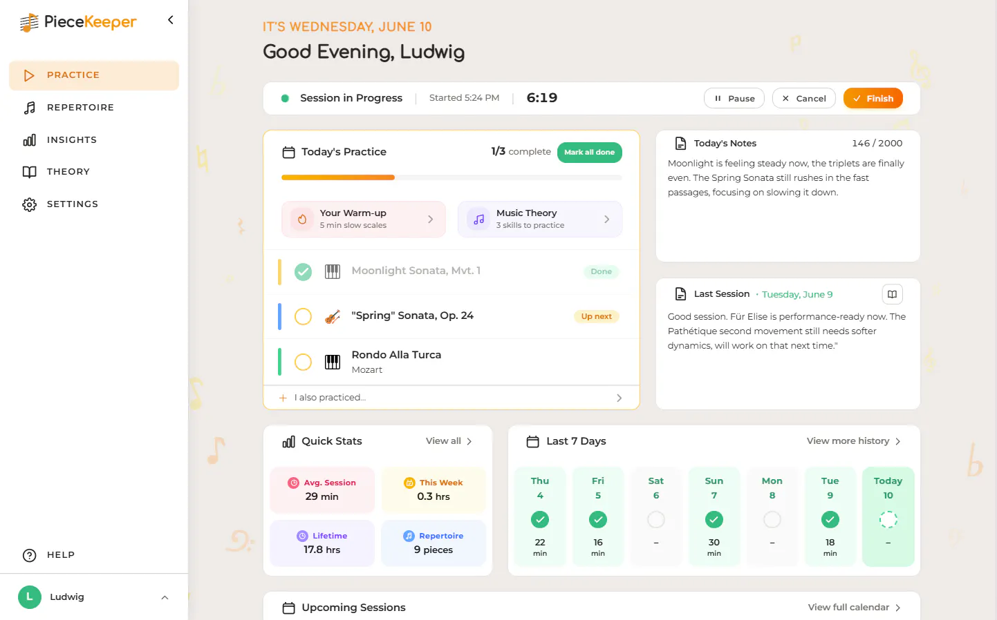 PieceKeeper screenshot 1