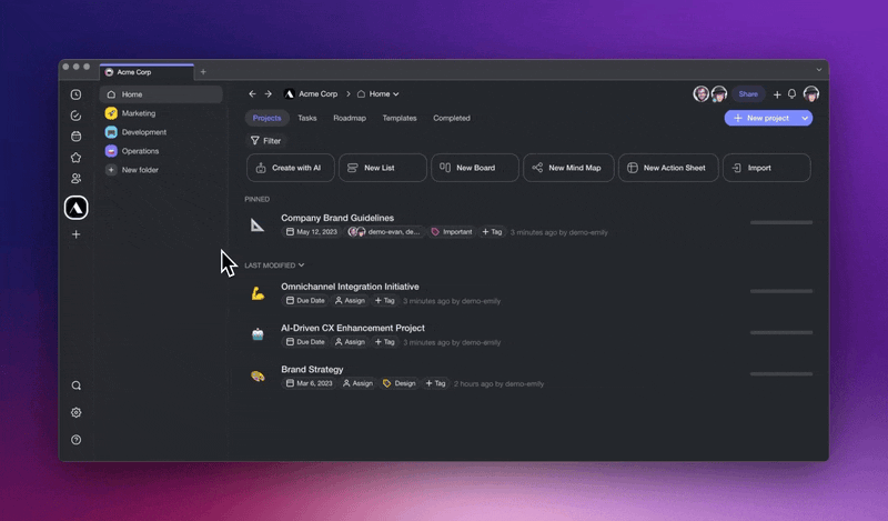 Taskade AI Workflows - Создать и настраивать любой рабочий процесс проекта с генеративным ИИ медиа 5