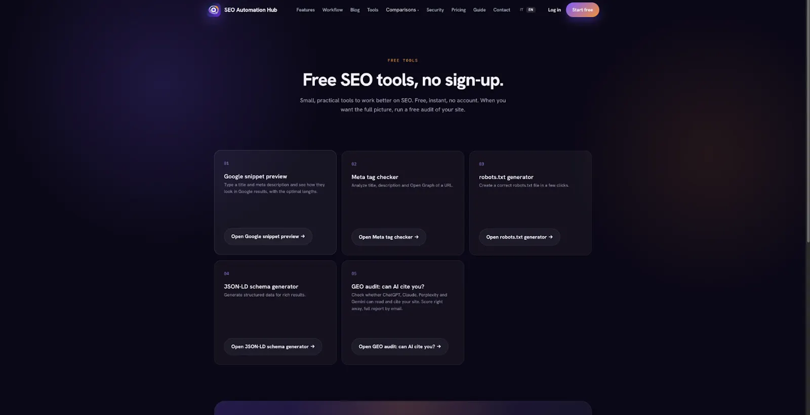 SEO Automation Hub screenshot 3