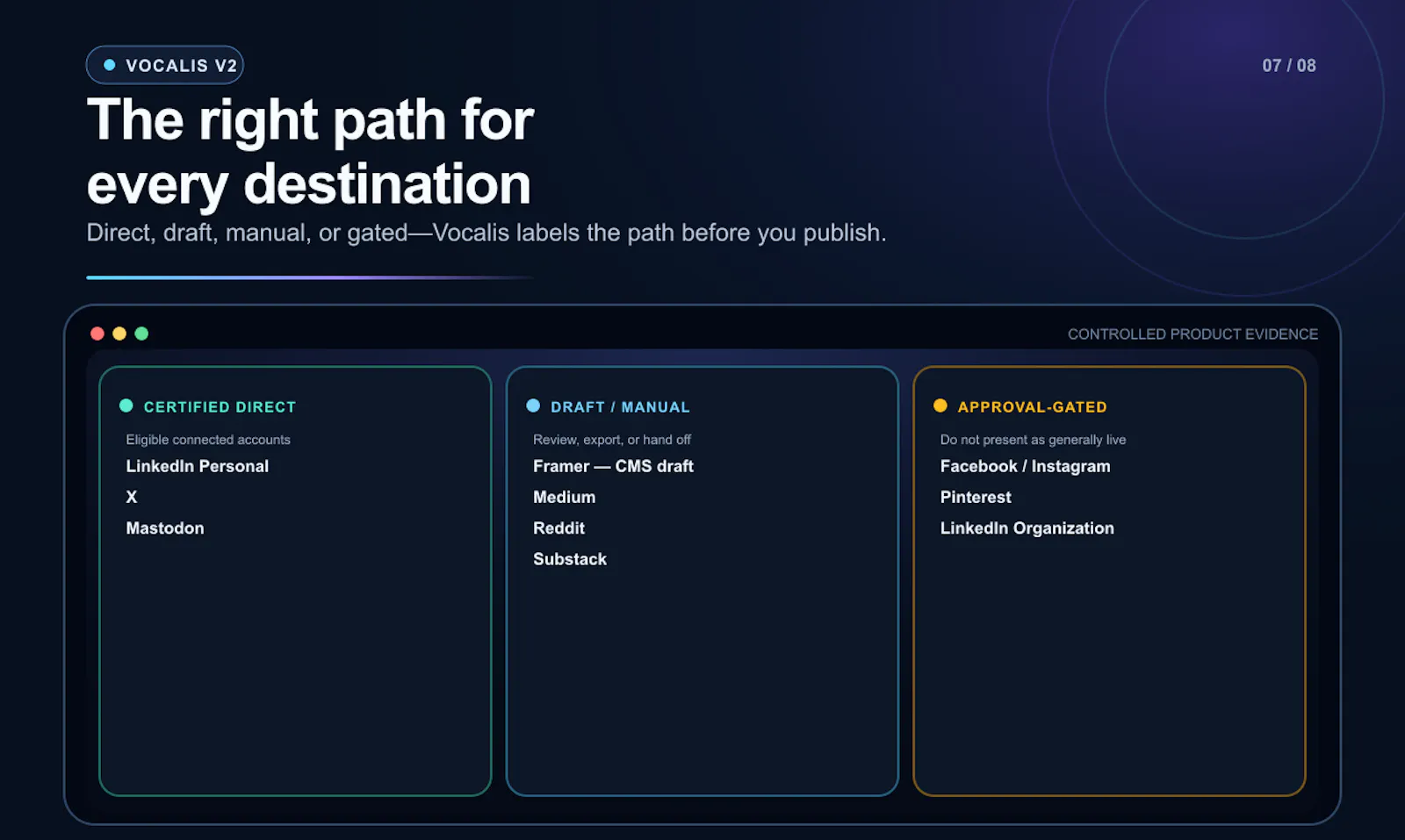 Vocalis V2: Connected Content Workflow screenshot 8